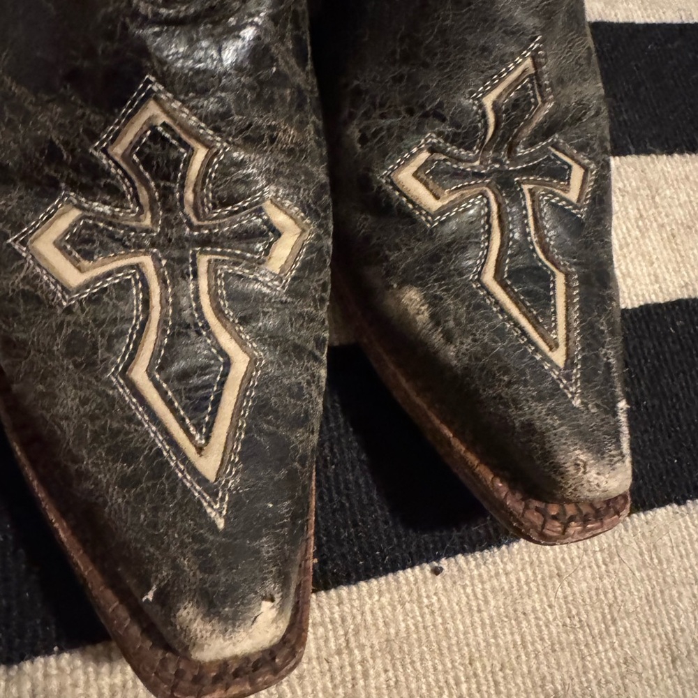 Women's Corral Western Cowboy Boots 7.5 - Picture 6 of 15